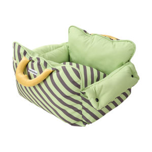 HELLOLEIBOO | Portable Washable Pet Car Bed For Cats and Dogs