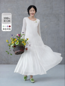 New Style Loose Large Hem Infant Dress Comfortable Breathable Slimming