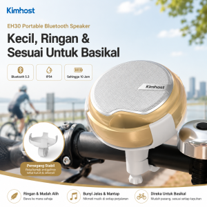 VOCH EH30 Portable Bluetooth Speaker Wireless Mini Bass Speaker IP54 Outdoor Bike Speaker