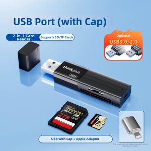 Lenovo | High-Speed SD/TF Card Reader For Apple Devices and Type C