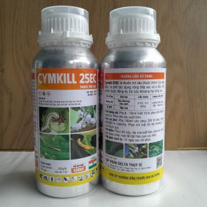 CYMKILL 25EC - Chai nhôm 𝐓𝐡à𝐧𝐡 𝐩𝐡ầ𝐧: Cypermethrin .... 250g/kg  Siêu diệt sâu - rầy - rệp  Hiệu quả cao đối với sâu cuốn lá sâu đục thân sâu xanh sâu khoang