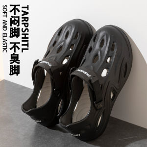 Mens 2025 New Summer Outdoor Driving Anti-slip Thick Bottom Clog Shoes Beach Fishing Sandals Comfortable Breathable EVA Material