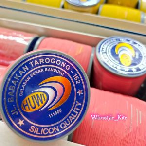 Gelasan Huwi Turnamen Label Biru Merah & Gold | Layangan Aduan Original (full treatment)