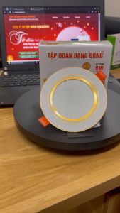 9w phi 90 [Chính Hãng] TĐ Rạng Đông đổi 3 màu và 1 màu đèn mắt trâuđèn led âm trần
