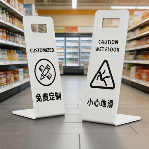 RUIKELAIXIANG | Cleaning In Progress Warning Sign Safety Notice Sign Acrylic