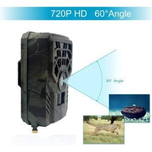 Wireless Trailing Camera Hunting Camera with Night Vision Waterproof Wildlife Tracking Surveillance Camera Field Trap Camera