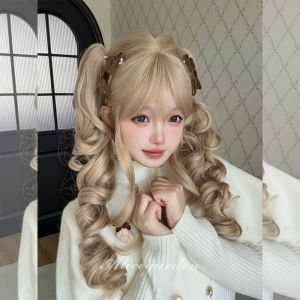 alice garden | Tóc Giả Ngắn cho Phụ Nữ với Kiểu Búp Bê và Dây Đôi