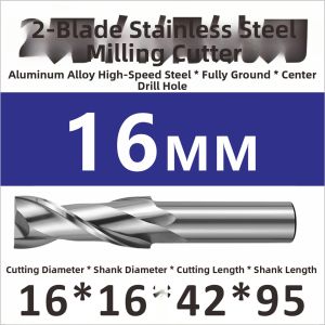 A Na Ya | High-Speed Steel Full Grinding Long Keyway Milling Cutter
