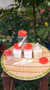 COMBO 5 Hủ Đựng Gia Vị Có Kèm Muỗng Vuông 230ML Hủ Nhựa Duy Tân N049 Lo Đựng Gia Vị