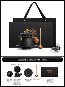 Elegant Ceramic Coffee Cup Set with Lid And Saucer Luxurious Latte Cup High-End Minimalist Design for Office And Home Use