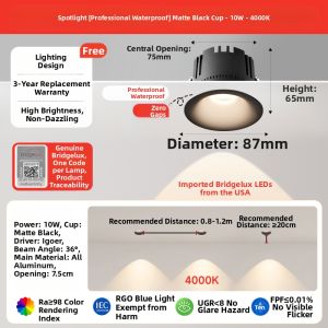 JINGYA | Waterproof Dustproof Fogproof Wall-Mounted LED Light