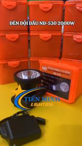 Đèn đội đầu Chống nước siêu sáng pin dung lượng cao - Hiệu: NĐ 530 - 2000W hoặc NĐ 320 - 1000w