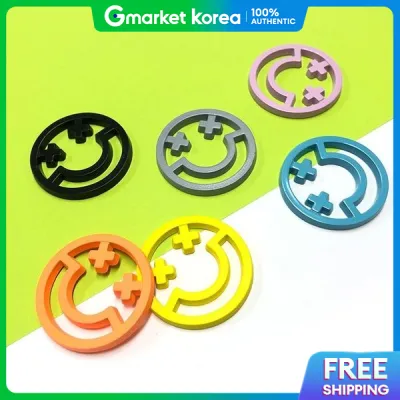 Bộ 6 marker đánh dấu bóng golf Turnt Golf Smile Ball Marker (chọn 1) dụng cụ sân golf