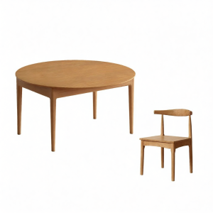 WEISHA | Stretchable Foldable Round Diner Table Marble