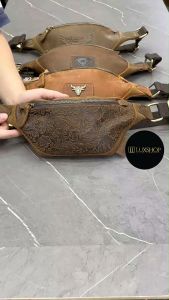 S Size Rush Rider Full Cow Leather Waist Bag Travel Casual Pouch Bag Men Chest Bag Crossbody Beg Pinggang Kulit Asli