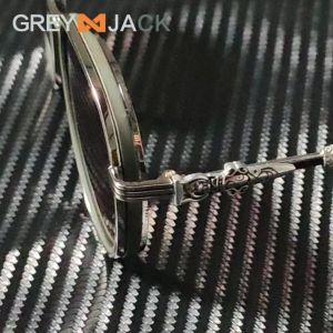 Grey Jack Sunglasses Polarized Kacamata Hitam Anti Silau UV400 Model Bulat Fashion Vintage SA 31885