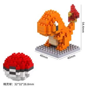 Pet Pok é mon Building Blocks  Toy Assembly Particle Boys And Girls Birthday Gifts Kids toys