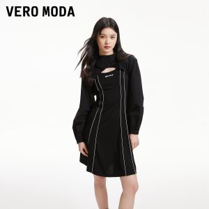 Vero Moda | Fashionable Casual Utility Street Long Sleeve Two-Piece Dress