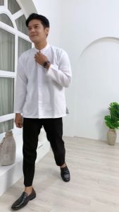 barack-alfalah/koko habib/koko polos/koko santri/baju lebaran/baju ramadhan/kemeja pria/koko elegant