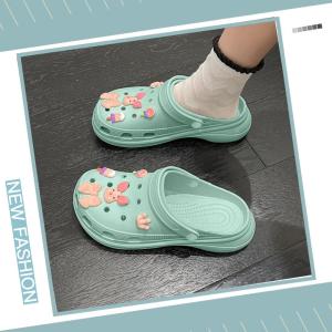 QJshop ใหม่พร้อมส่ง รองเท้าแตะหัวโตแบบสวม มาแรงแห่งยุคนี้ ใส่สบาย รองเท้าแตะแฟชั่นแบบสวม มีสายรัด พื้นนุ่มสูง น่ารักสุดๆ