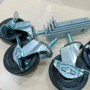 Bánh xe đẩy kệ sắt v lỗ đa năng kệ v lỗ loại tốt bánh xoay 360 độ Lắp đặt dễ dàng.