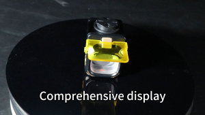 Asafee Q05 Outdoor Portable highlight Bicycle Light 3570 LED Red Blue Light Induction Switch Wireless Remote Control Hiking Night Running Bike Safety Light Rechargeable Waterproof