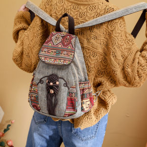 YIMOYICAI | Travel Backpack with Yunnan Ethnic Style and Chinese Cultural Features
