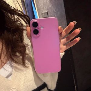 Ultra-Thin Matte Silicone Phone Case Full Protection Drop Resistance for  17Pro 16Promax 15Pro 14Plus 13/12 XS Elegant Design