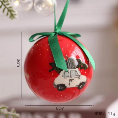 [SG🇸🇬 Local Stock] Christmas tree Ball Ornaments for Christmas Tree Xmas Decorations