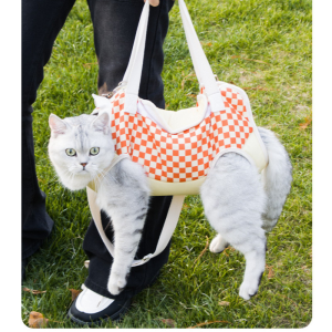 Pet Carrier Backpack Multifunctional Pet Bag Outdoor Travel Breathable Leg Out Shoulder HandBag Pet Supply