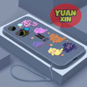 เคสโทรศัพท์ Infinix Smart 7 กรณีโทรศัพท์ BTS Bangtan Boys Series การ์ตูนออกแบบซิลิโคนอ่อนนุ่ม กรณีโทรศัพท์ TPU กรณีกันกระแทก กรณีป้องกันกล้อง