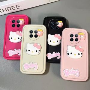 ยอดนิยม เคส Case Realme 13 + Realme13 Realme 13 Pro+ 12 Plus 4G 5G การ์ตูนน่ารักใหม่แฟชั่น3D Hello Kitty เคสโทรศัพท์ ป้องกันการตกกระแทกที่ฝาหลัง2024นิ่มที่สร้างสรรค์