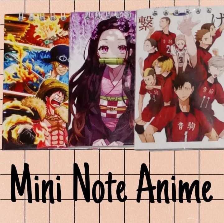 Mini Note Anime Jujutsu Kaisen Haikyu Demon Slayer | Lazada Indonesia
