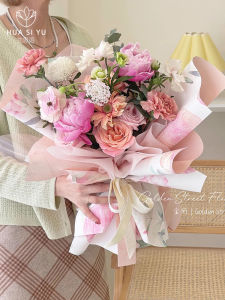 Papier Demballage De Fleurs Imprimé Waltz Papier Cadeau Dart De Fleurs Imperméable Papier Cadeau Pour Bouquet De Fleurs Fraîches