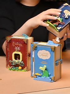 Đồ Chơi Lắp Ráp Kiểu LEGO Mô Hình Cuốn Truyện Cổ Tích Công Chúa Ngủ Trong Rừng Nàng Tiên Cá Wekki Với 700+ PCS