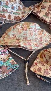 หมวกบัคเก็ต คาปิบาร่า หมีเนย ทรงสวยลึก (ของเด็ก)กันแดดลายน่ารัก แฟชั่นกำลังฮิต 601