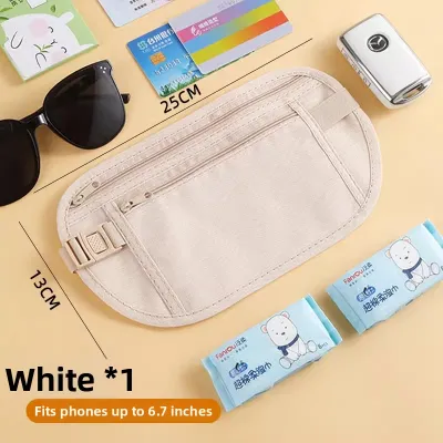 Anti-theft Invisible Thin Waist Bag for Travel Running Unisex