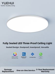 YUEHUI | Triple Protection Thin Modern Simple Eye-Protective Ceiling Light