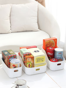 Plastic Kitchen Bedroom Desktop Miscellaneous Items Organizer Box Cosmetic And Skin Care Storage Container Home Use Utility