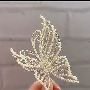 Dreaming Butterfly Hair Clip / Twist Clip / Shark Clip  梦蝶阑珊高级感珍珠闪钻蝴蝶大抓夹 SC24