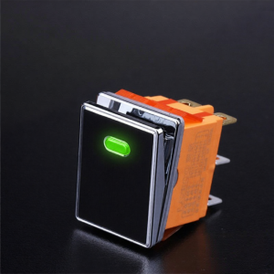 LANBOO | Waterproof Lighted Self-lock Switch 28x22mm