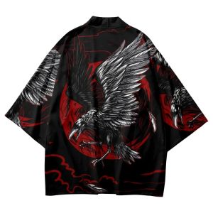 Phong Cách Cổ Điển In Hình Kimono Yukata Thời Trang Đi Biển Mùa Hè Dành Cho Nam Và Nữ Samurai Nhật Bản Quần Áo Truyền Thống Châu Á