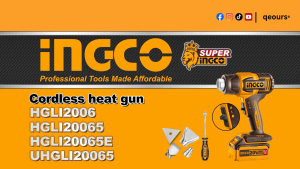 INGCO 20V CORDLESS HEAT GUN | HGLI20065 HGLI2008