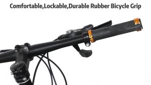 Bike Handle Grip Set with Bar End Alloy Anti-Slip Design Universal Mtb Road Bike Cycling bar
