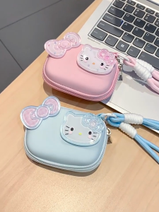 C & K Túi đựng máy ảnh hành động nhỏ gọn thiết kế ngựa dễ thương chống sốc chống nước có dây đeo điều chỉnh