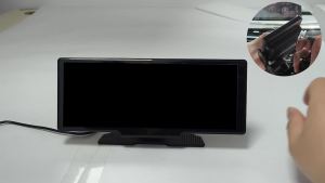 Đầu Phát Đa Phương Tiện Video Ô Tô Di Động Không Dây CarPlay & Android Auto 10.26 Inch Với Hệ Thống Âm Thanh Nổi FM AUX Tích Hợp Trên Bảng Điều Khiển Thông Minh