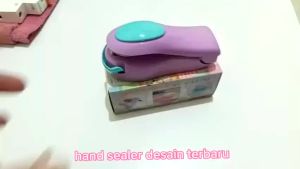 Hand Sealer Mini Press Manual Desain Terbaru Korea