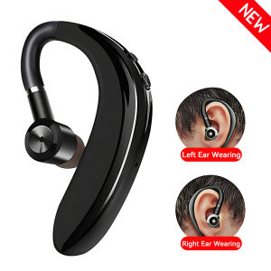 Ear-Hook Wireless Earphone With Mic Bluetooth 5.4 180° Rotation Adjustable Left Right Ear Universal Headset For Sport Business