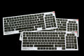 stiker keyboard US version desktop pc. 