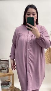 Setelan Wanita Kekinian Jumbo / One Set Jumbo Ld 130 Crinkle